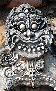 'A Demon in Wat Mahathat | Sukhothai Historical Park' by Asienreisender